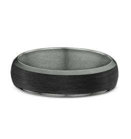 Trouwring Tantalum/Carbon