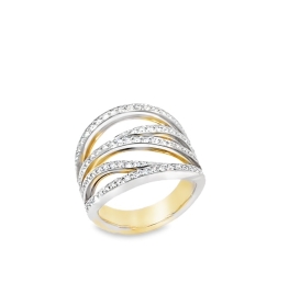 Ring 18kt briljant