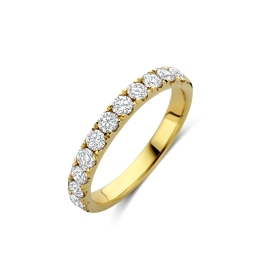 trouwring lab grown diamant